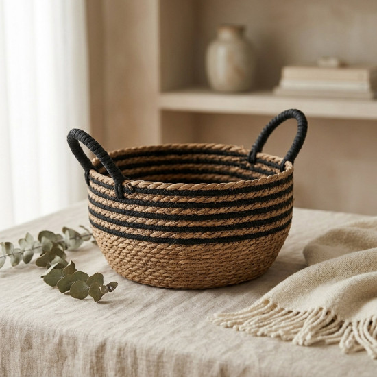 Straw Basket Set 3 Pcs